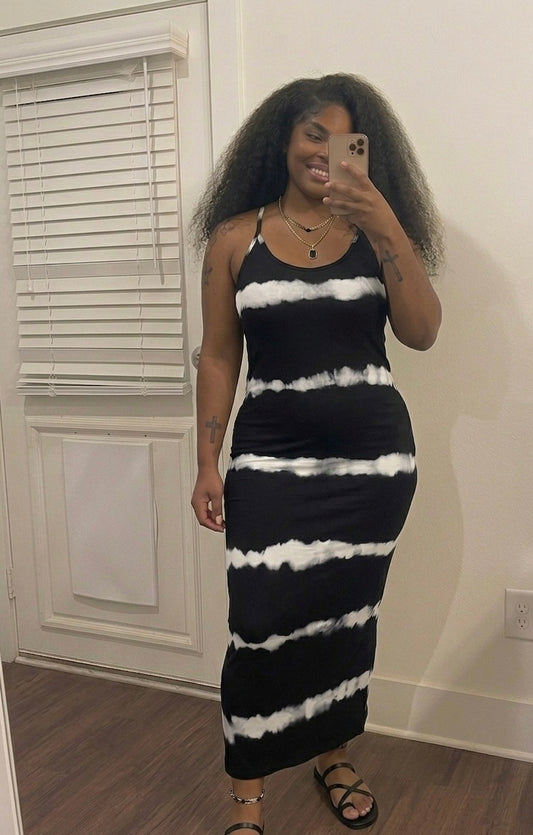 Stripped Sun Dress