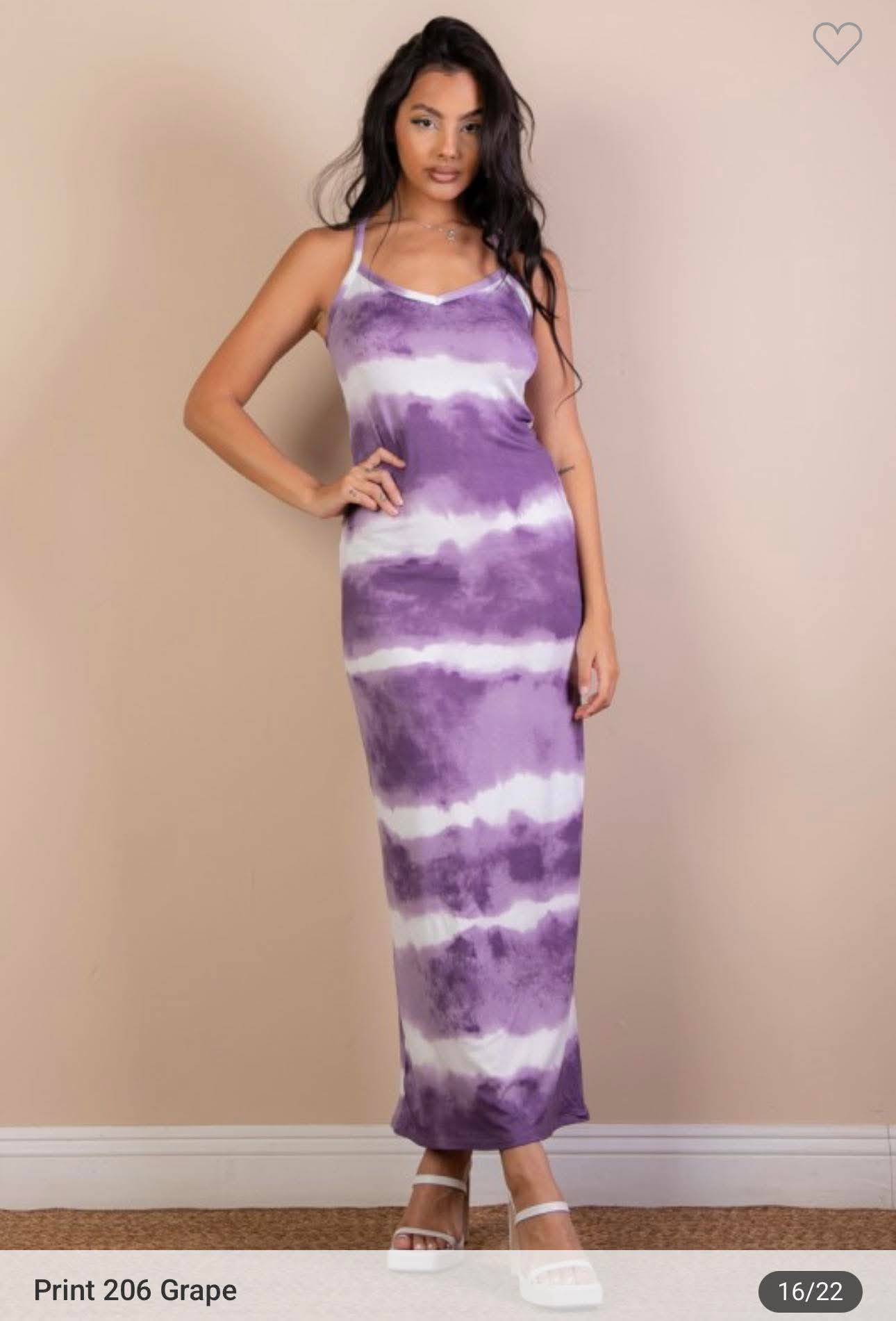 Stripped Sun Dress